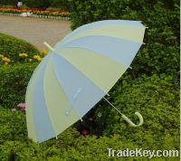Sell fashion 21"straight student EVA transparent umbrella