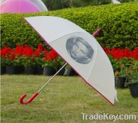 Sell 21"straight student EVA transparent umbrella