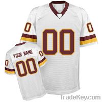Redskins Away Any Name Any # Custom Personalized Football Jersey