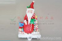 Sell polymer  decoration for Christmas socks hanging rack