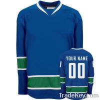 Canucks-home Any Name Any # Custom Personalized Jersey Hockey Uniforms