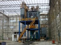 Sell flowing screed production line