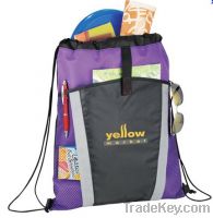 drawstring sporting bag