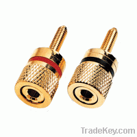 Sell Golden brass home audio binding post (DH-03)