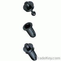 Sell black ABS home audio grille clips (DJ-001AD)