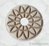 Sell 100mm Sunflower Diamond Marble Floor Polishing Pad