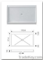 Sell solid surface shower tray/shower pan/showerbase