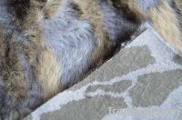 Sell jacquard high pile faux fur