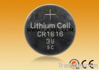 Sell CR1616 batttery , button cell battery, primary battery