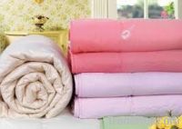 Sell pure cashmere filled satin cotton covered quilt