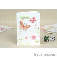 Factory customized 2014 greeting card design