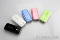 Sell 5000mAh portable power bank, charger for smartphones