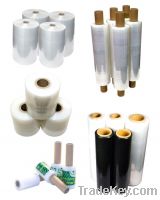 sell LLDPE cast stretch film transparent and black