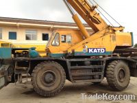 25T rough terrain crane is good to working