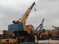 secondhand kato rough terrain crane 25T made in japan