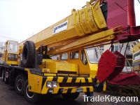 used construciton machinery crane truck 55ton made in japan