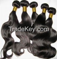 2016 Wholesale 8a grade brazilian hair weaves 100% unprocessed 6a 7a 8a grade virgin brazilian hair extension