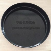 Carbon steel enamel round baking tray 45liter
