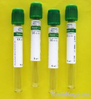 Sell Blood Tube with Lithium Heparin Additive