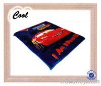 Sell 100%polyester mink soft weft cheap warm kids blankets
