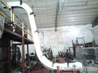 S-shape/V-shape magnetic elevator for empty tin/iron cans