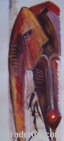 AFRICAN ART DESIGNS ON CANVAS