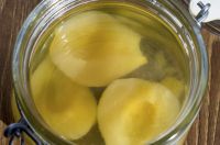 Canned pear