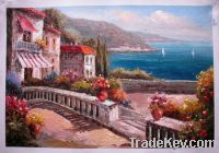 Sell mediterranean oil painting craft art paintings