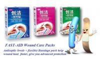 Sell  wound adhesive bandages and sterile rod travel pack