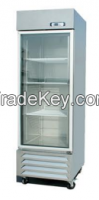 SR-23L1G&SR-49L2G&SR-72L3G American-style stainless steel chiller&freezer with glass door