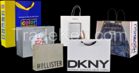 Paper bag supplier, New style white paper bag, Custom shopping gift bag
