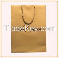 2015 New fancy custome logo printed shopping bag , gift bag, paper bag with handle