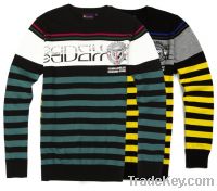 Sell Fashion Long Sleeves Men Sweater with stripes