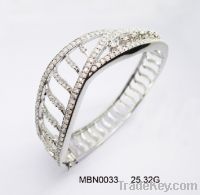 China factory sell 925 sterling silver bangle