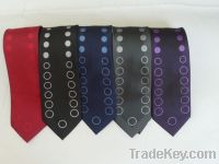 Sell 100% polyester woven necktie