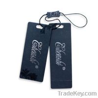 Sell garment tag, hang tag, clothing tag, swing tag, paper tag