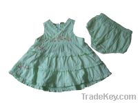 100% cotton frocks for baby