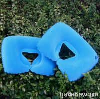 Sell flocked inflatable travel pillow