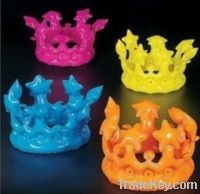 Sell inflatable crown toys for kids