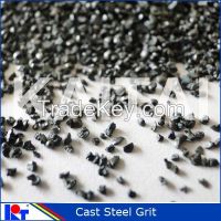 Long life time of cast  steel grit G25