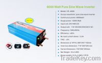 Sell 6000W/6KW 24V dc to 220V/240V ac Pure Sine Wave Power Inverter