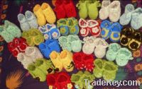 Sell baby first walker crochet shoes