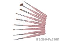 Nail art brushes set