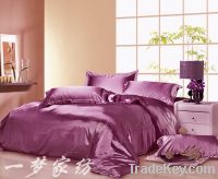 Sell man-made silk 4pcs bedding sets