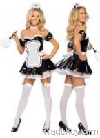 Sell 2012 new sexy costumes   French Maid