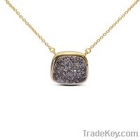 Sell SPARKLING Drusy Necklace/ Pendant