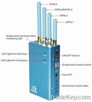 Portable antitracking GPS  jammer  TG-121G