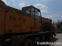 Sell used truck crane kato 50t