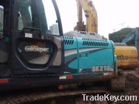 Sell used kobelco excavator SK210