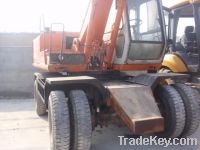 Sell used wheel excavator hitachi EX100WD